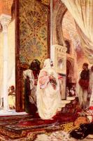 Georges Jules Victor Clairin - Entering The Harem